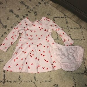 Cat & Jack Pink Flowered Dress